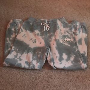 tie-dye sweats